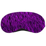 Purple Zebra Stripes Sleeping Mask