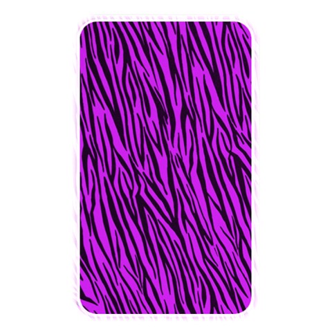 Purple Zebra Stripes Memory Card Reader (Rectangular) from ArtsNow.com Front