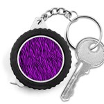 Purple Zebra Stripes Measuring Tape