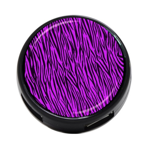 Purple Zebra Stripes 4 Front