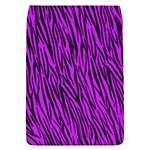 Purple Zebra Stripes Removable Flap Cover (S)