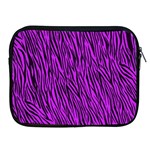 Purple Zebra Stripes Apple iPad 2/3/4 Zipper Case