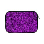 Purple Zebra Stripes Apple iPad Mini Zipper Case