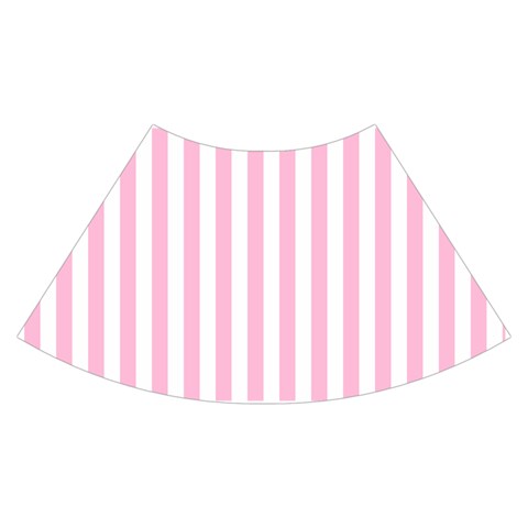 Vertical Stripes Skirt Back