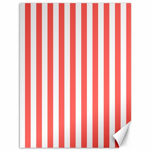 Vertical Stripes 11.86 x15.41  Canvas - 1