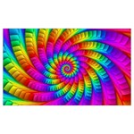 Psychedelic Fractal Rainbow Spiral  Samsung Note 4 Hardshell Back Case