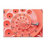 Apircot Orange Vintage Retro Rotary Dial Spiral Droste  Sticker A4 (10 pack)