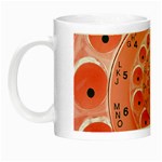 Apircot Orange Vintage Retro Rotary Dial Spiral Droste  Night Luminous Mug