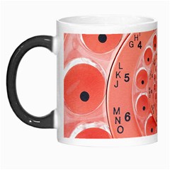 Apircot Orange Vintage Retro Rotary Dial Spiral Droste  Morph Mug from ArtsNow.com Left