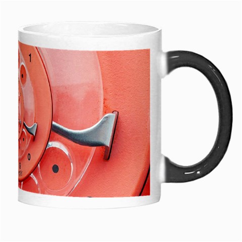 Apircot Orange Vintage Retro Rotary Dial Spiral Droste  Morph Mug from ArtsNow.com Right