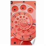 Apircot Orange Vintage Retro Rotary Dial Spiral Droste  Canvas 40  x 72 