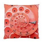 Apircot Orange Vintage Retro Rotary Dial Spiral Droste  Standard Cushion Case (One Side)