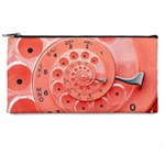 Apircot Orange Vintage Retro Rotary Dial Spiral Droste  Pencil Case