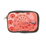 Apircot Orange Vintage Retro Rotary Dial Spiral Droste  Coin Purse