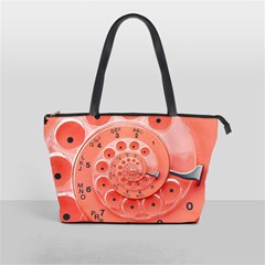 Apircot Orange Vintage Retro Rotary Dial Spiral Droste  Classic Shoulder Handbag from ArtsNow.com Front