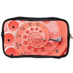 Apircot Orange Vintage Retro Rotary Dial Spiral Droste  Toiletries Bag (Two Sides)