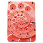 Apircot Orange Vintage Retro Rotary Dial Spiral Droste  Removable Flap Cover (S)