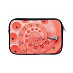 Apircot Orange Vintage Retro Rotary Dial Spiral Droste  Apple iPad Mini Zipper Case