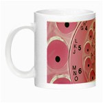 Retro Vintage Pink Rotary Dial Spiral Droste Night Luminous Mug