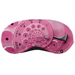 Retro Vintage Pink Rotary Dial Spiral Droste Sleeping Mask