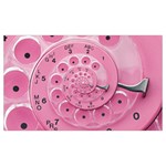 Retro Vintage Pink Rotary Dial Spiral Droste Samsung Note 4 Hardshell Back Case