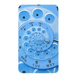 Retro Vintage Blue Rotary Dial Spiral Droste Memory Card Reader (Rectangular)