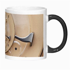 Retro Vintage Beige Rotary Dial Spiral Droste Morph Mug from ArtsNow.com Right