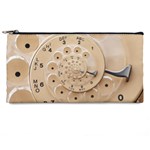 Retro Vintage Beige Rotary Dial Spiral Droste Pencil Case