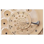 Retro Vintage Beige Rotary Dial Spiral Droste Samsung Note 4 Hardshell Back Case