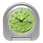 Retro Vintage Green Rotary Dial Spiral Droste Travel Alarm Clock