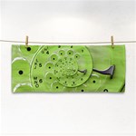 Retro Vintage Green Rotary Dial Spiral Droste Hand Towel