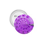 Retro Vintage Purple Rotary Dial Spiral Droste 1.75  Button