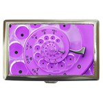 Retro Vintage Purple Rotary Dial Spiral Droste Cigarette Money Case