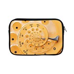 Retro Vintage Yellow Rotary Dial Spiral Droste Apple iPad Mini Zipper Case