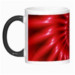 Glossy Red Spiral Fractal Morph Mug