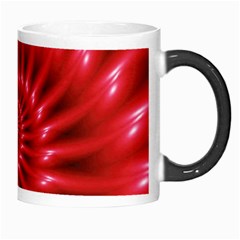 Glossy Red Spiral Fractal Morph Mug from ArtsNow.com Right