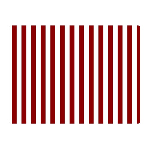 Vertical Stripes 35 x27  Blanket Front