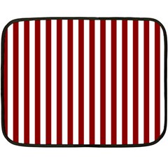 Vertical Stripes 35 x27  Blanket Back