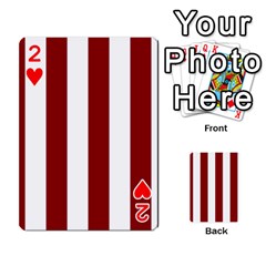 Vertical Stripes Front - Heart2