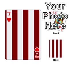 Vertical Stripes Front - Heart7