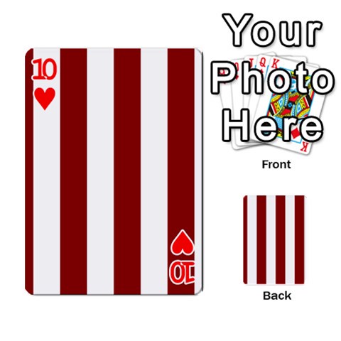 Vertical Stripes Front - Heart10