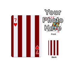 Vertical Stripes Front - Heart7