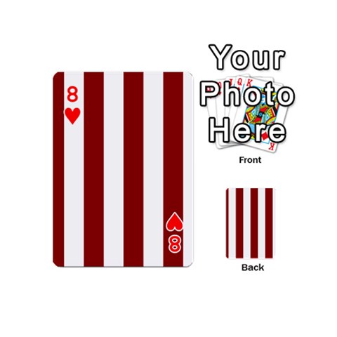 Vertical Stripes Front - Heart8