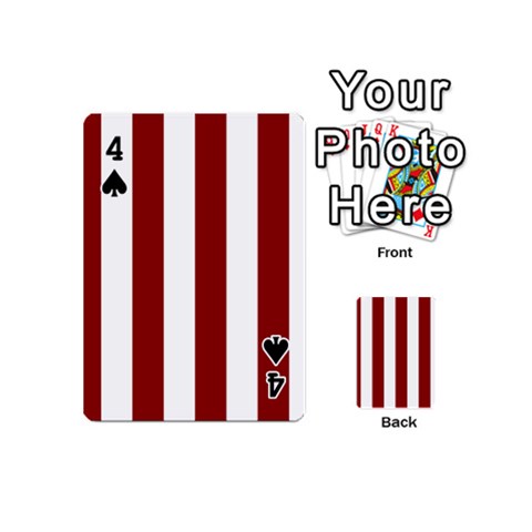 Vertical Stripes Front - Spade4