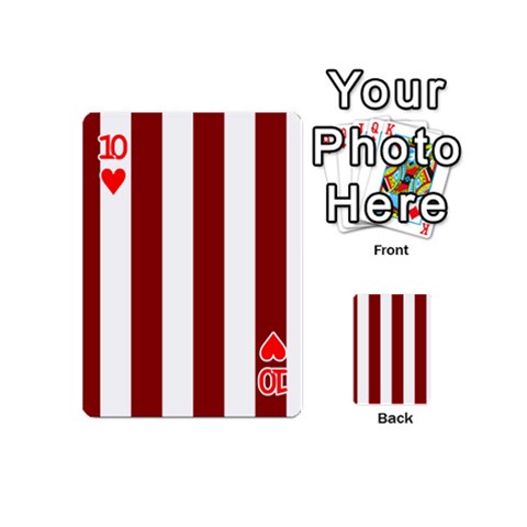 Vertical Stripes Front - Heart10