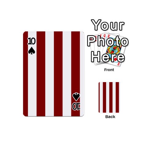 Vertical Stripes Front - Spade10