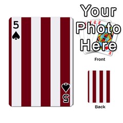 Vertical Stripes Front - Spade5