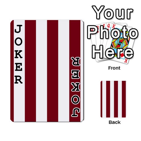 Vertical Stripes Front - Joker1