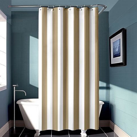 Vertical Stripes Curtain(36 X72 ) - 33.26 x66.24  Curtain(36 X72 )