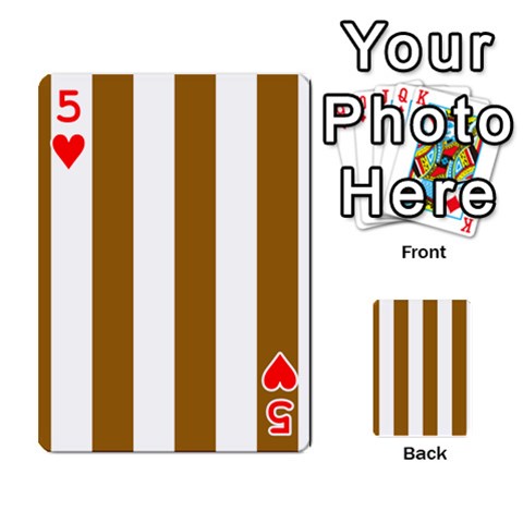 Vertical Stripes Front - Heart5